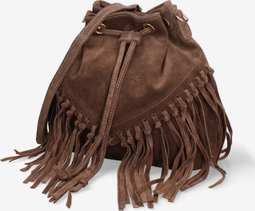 Gave Lux Pouch in Brown: front