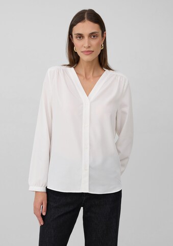 s.Oliver BLACK LABEL Blouse in Beige: front