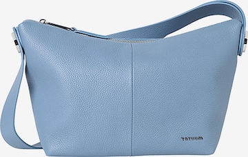 Borsa a spalla 'Omilax' di TATUUM in blu: frontale