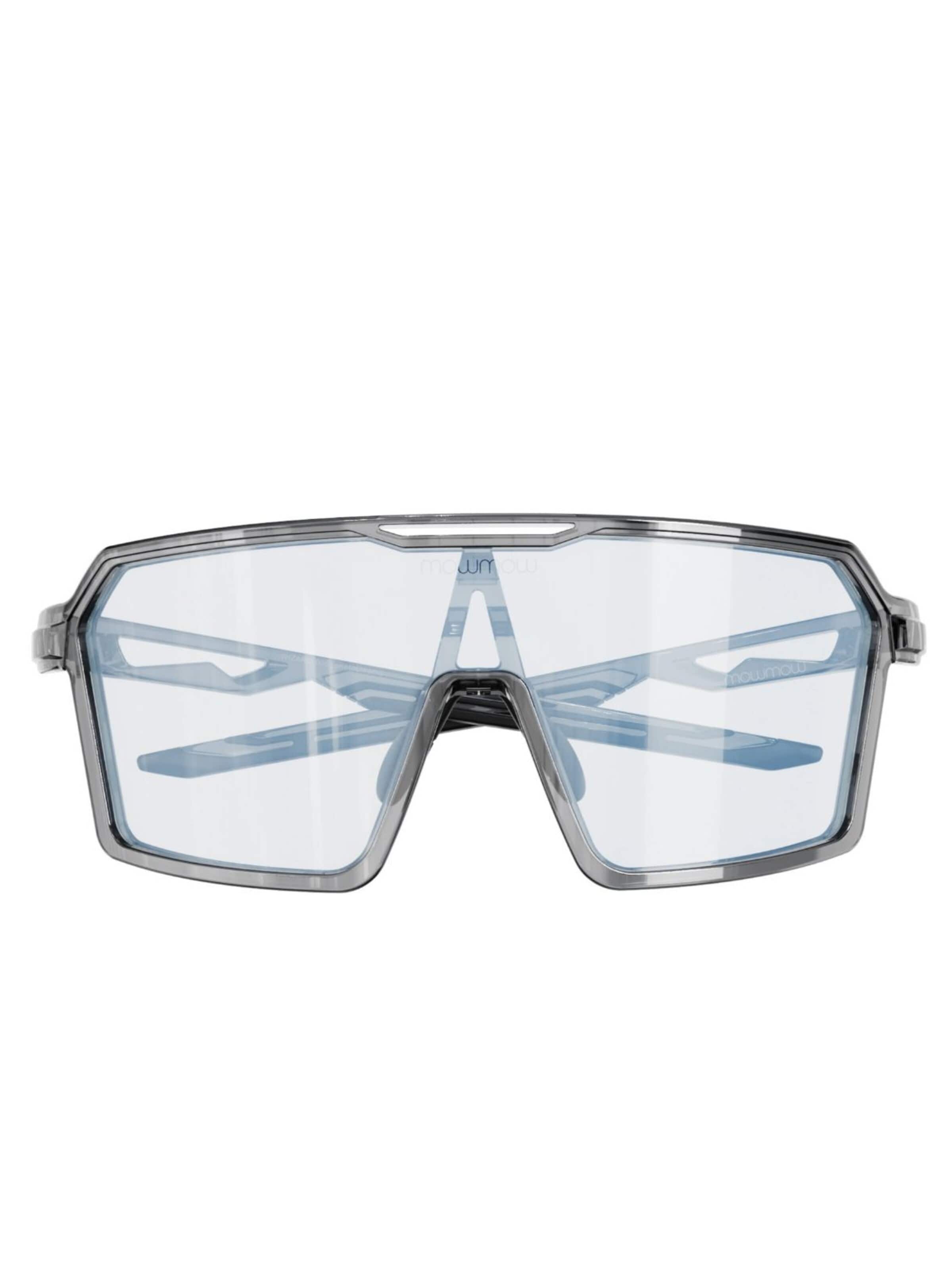 Lunettes de soleil sport 'MowMow Wizard Sunglasses - Sports Glasses - Photochromic Lens - Men - Women' Mowmow en argent