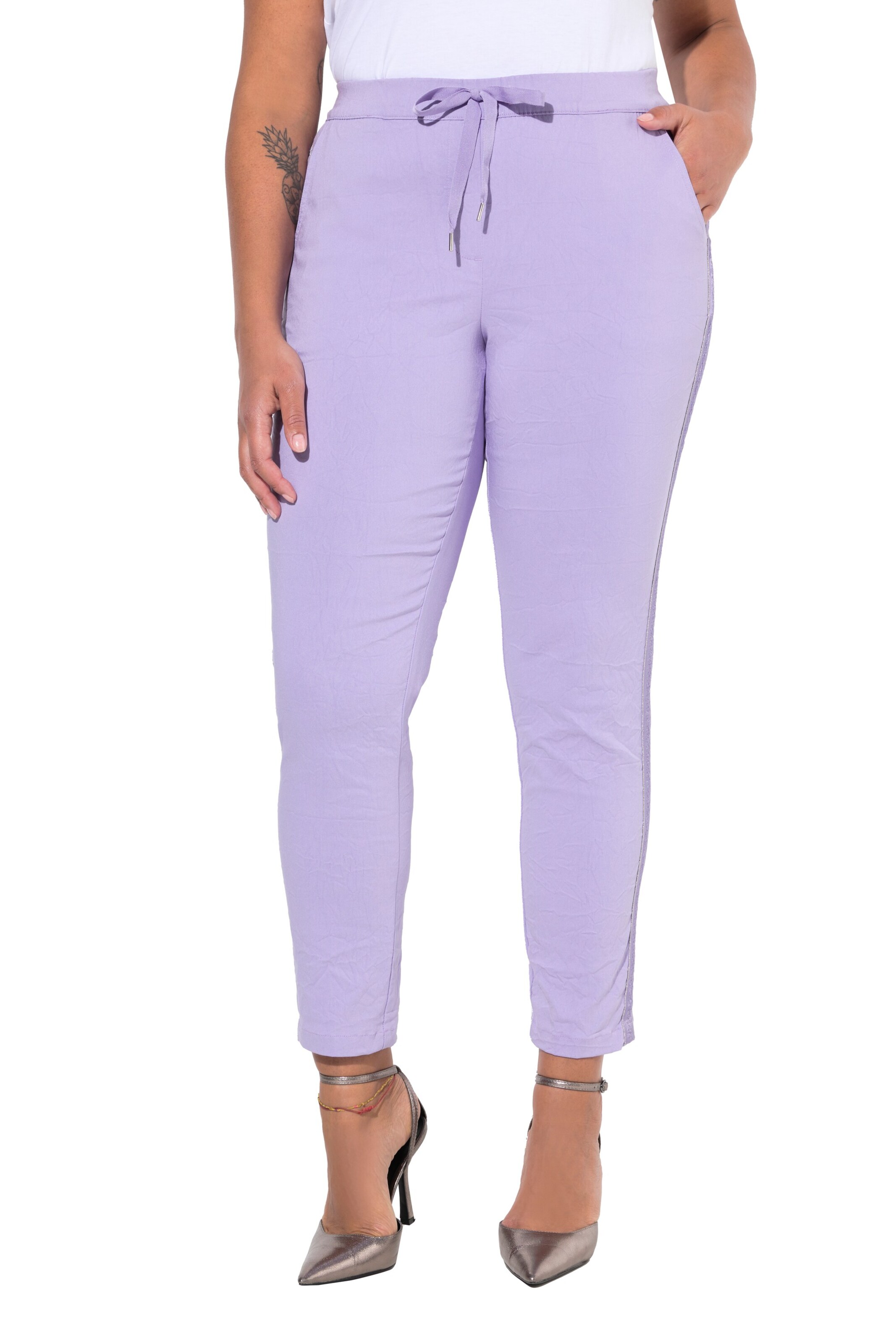 MIAMODA Regular Broek in Lila: voorkant