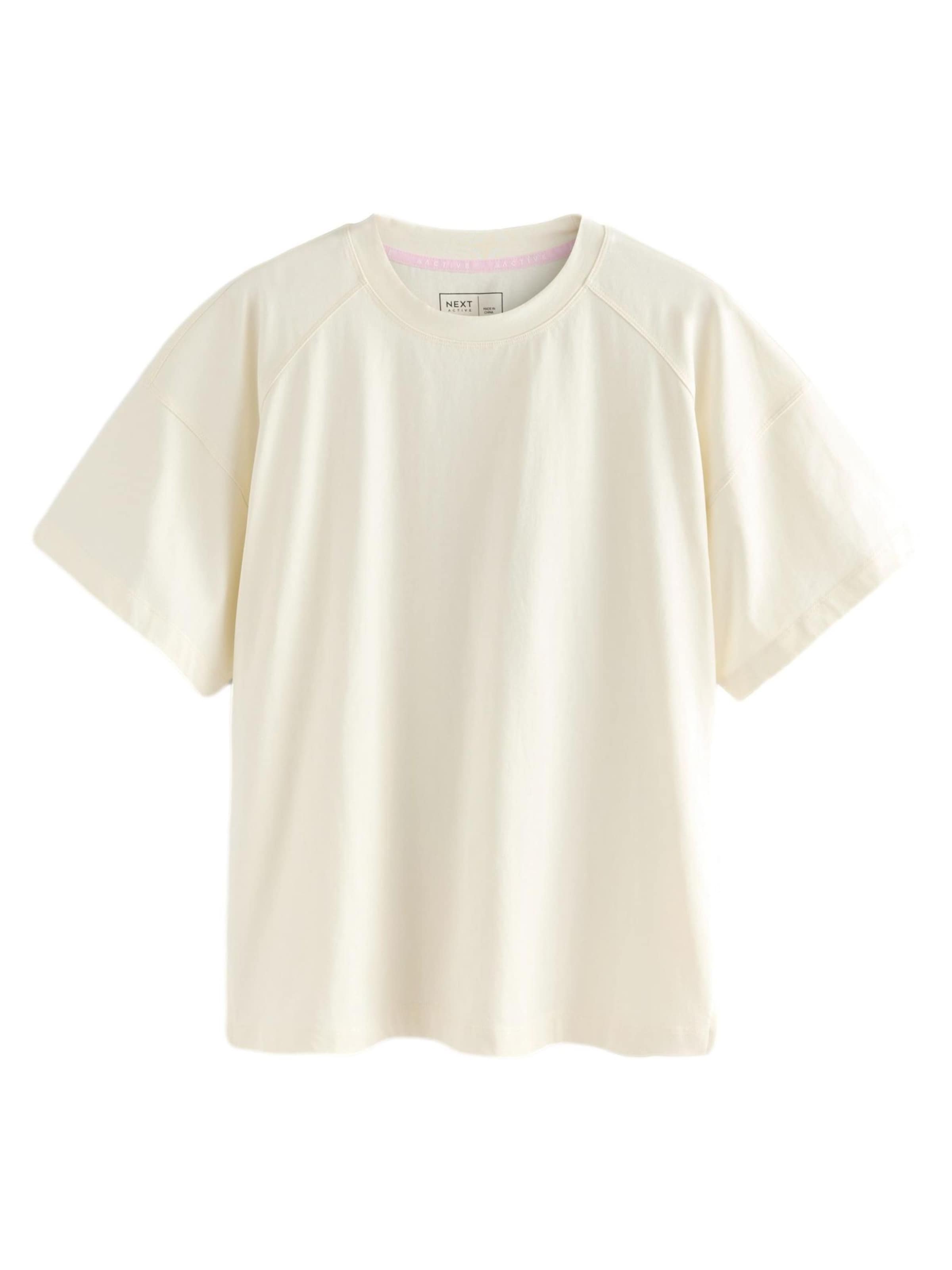 T-shirt Next en beige : devant