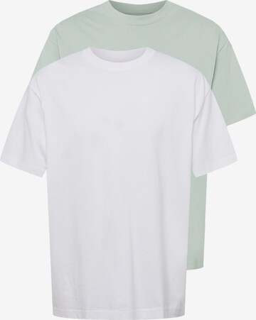 WEEKDAY Shirt in Green: front