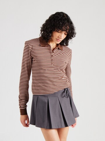 Monki Shirts i brun: forside