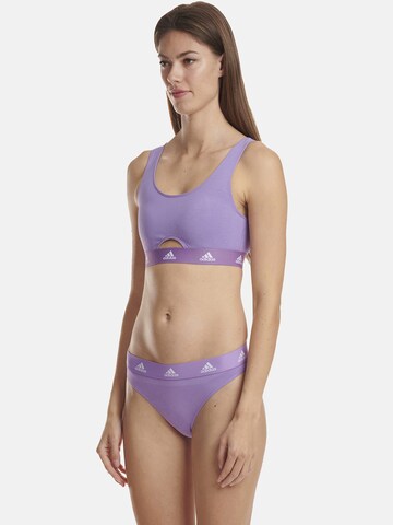 ADIDAS SPORTSWEAR Bustier Bustier ' SCOOP BRALETTE ' in Lila