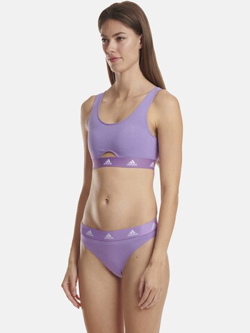 Bustier Soutien-gorge ' SCOOP BRALETTE ' ADIDAS SPORTSWEAR en violet