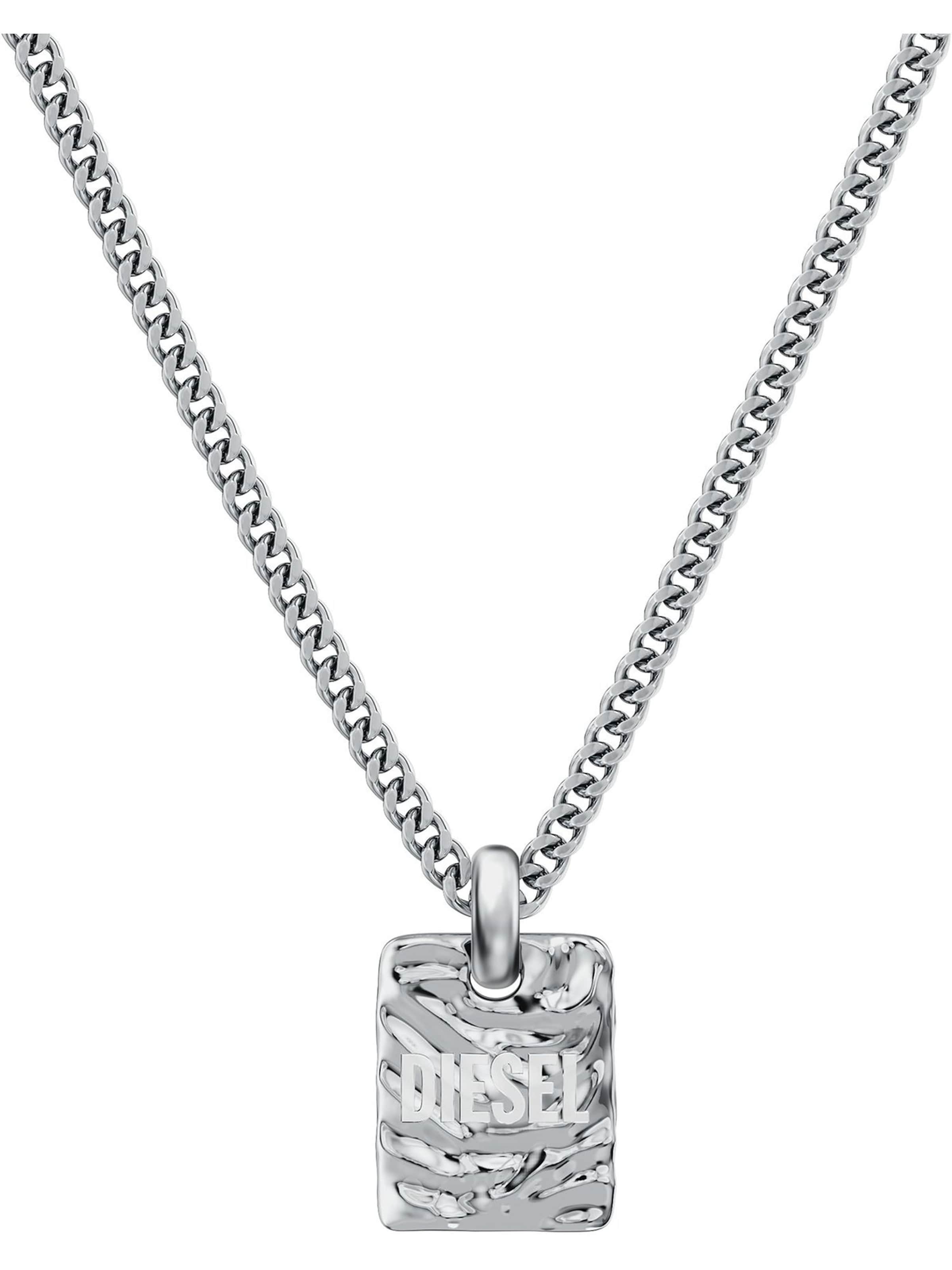 DIESEL Kette in Silber
