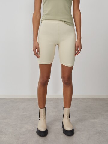 Skinny Leggings 'Miles' LeGer by Lena Gercke en beige : devant