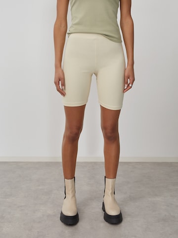 LeGer by Lena Gercke Skinny Shorts 'Miles' in Beige: predná strana