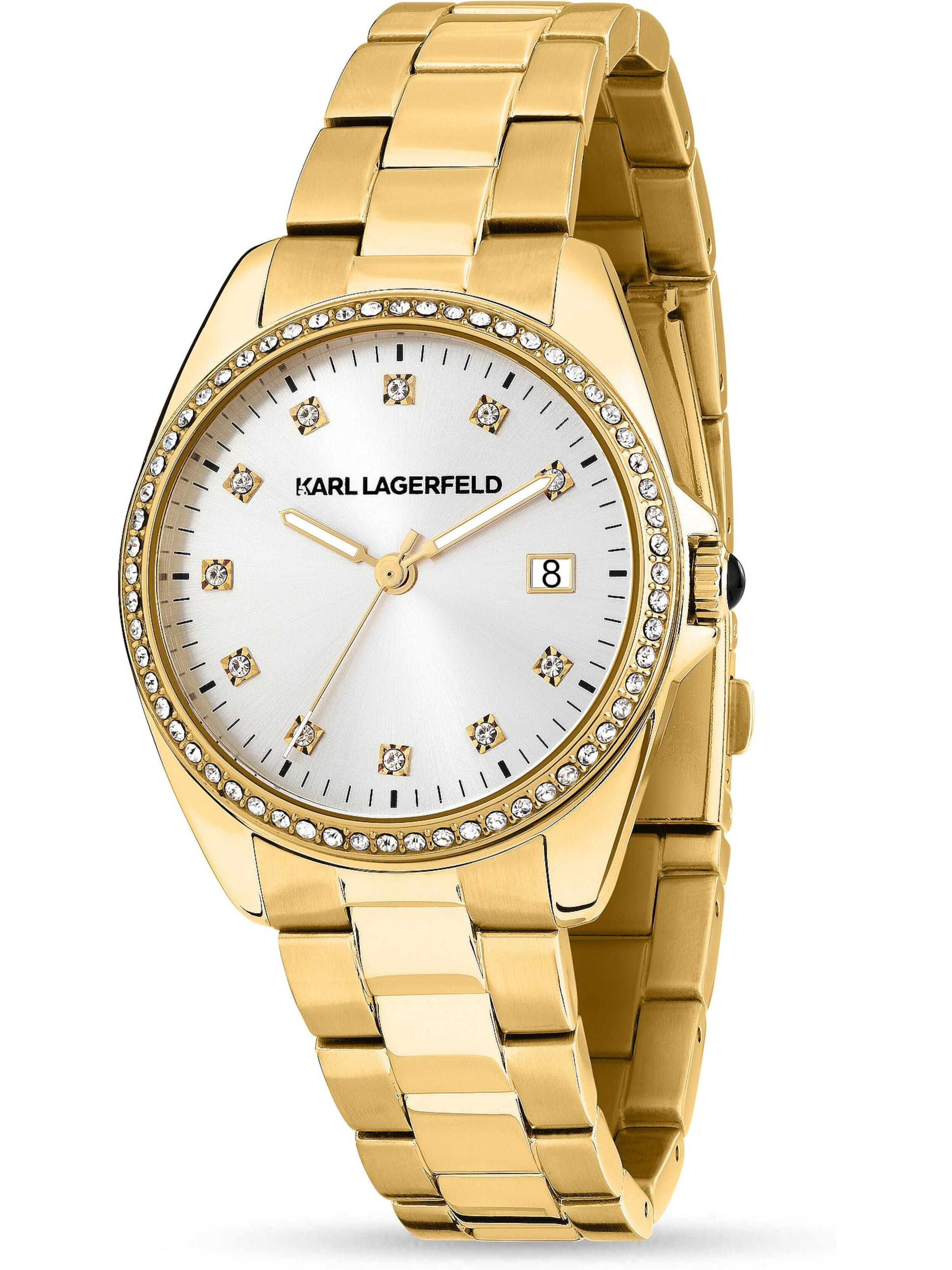 Karl Lagerfeld Uhr in Gold