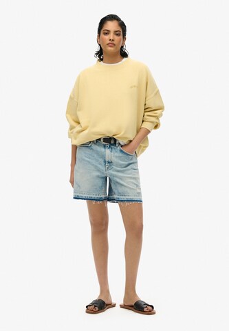 Superdry Sweatshirt in Geel