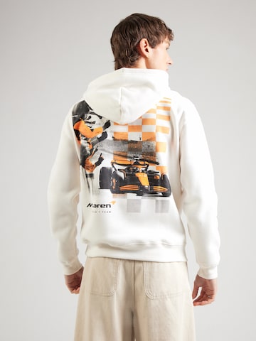 HOLLISTER Sweatshirt 'MCLAREN' in Beige: Vorderseite