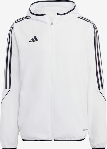 ADIDAS SPORTSWEAR Regular Trainingsjacke 'Tiro 23' in Weiß: predná strana