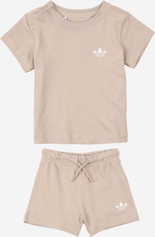 ADIDAS ORIGINALS Комплект в зелено: отпред