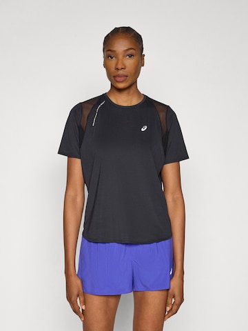 ASICS Funktionsbluse i sort: forside