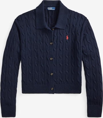 Polo Ralph Lauren Πλεκτή ζακέτα σε μπλε: μπροστά