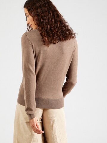 ONLY Sweater 'ONLVENICE LIFE' in Brown
