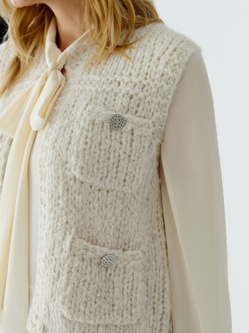 OUI Knitted Vest in White