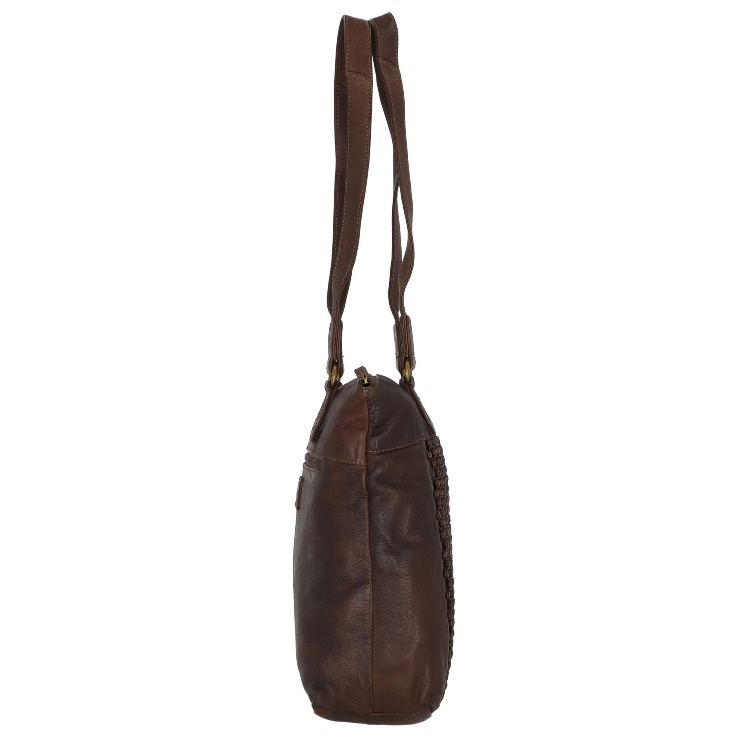 Greenland Nature Shoulder bag 'Femi & Nine' in Brown