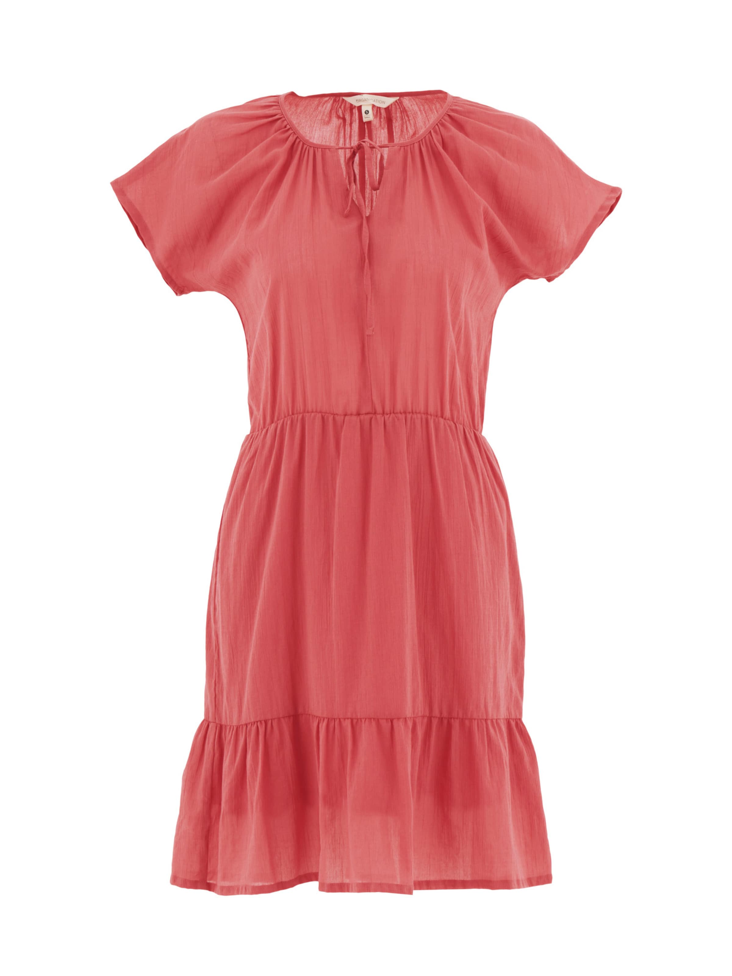 Organication Kleid in Orange: Vorderseite