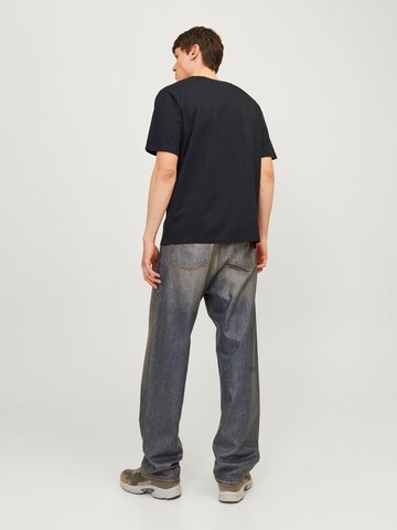 JACK & JONES Majica 'JORVesterbro' | črna barva