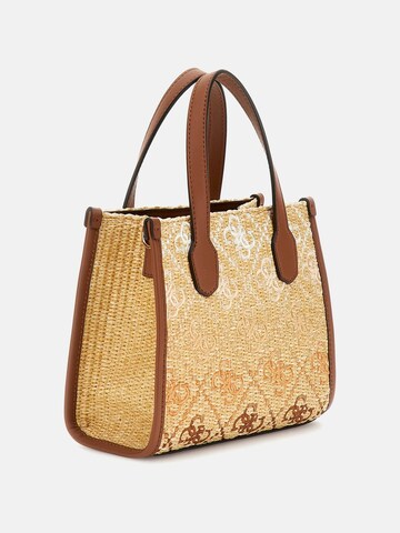 GUESS Handbag 'Silvana' in Beige