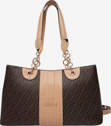 Borsa a spalla 'AA6103 E1118' di Liu Jo in marrone: frontale