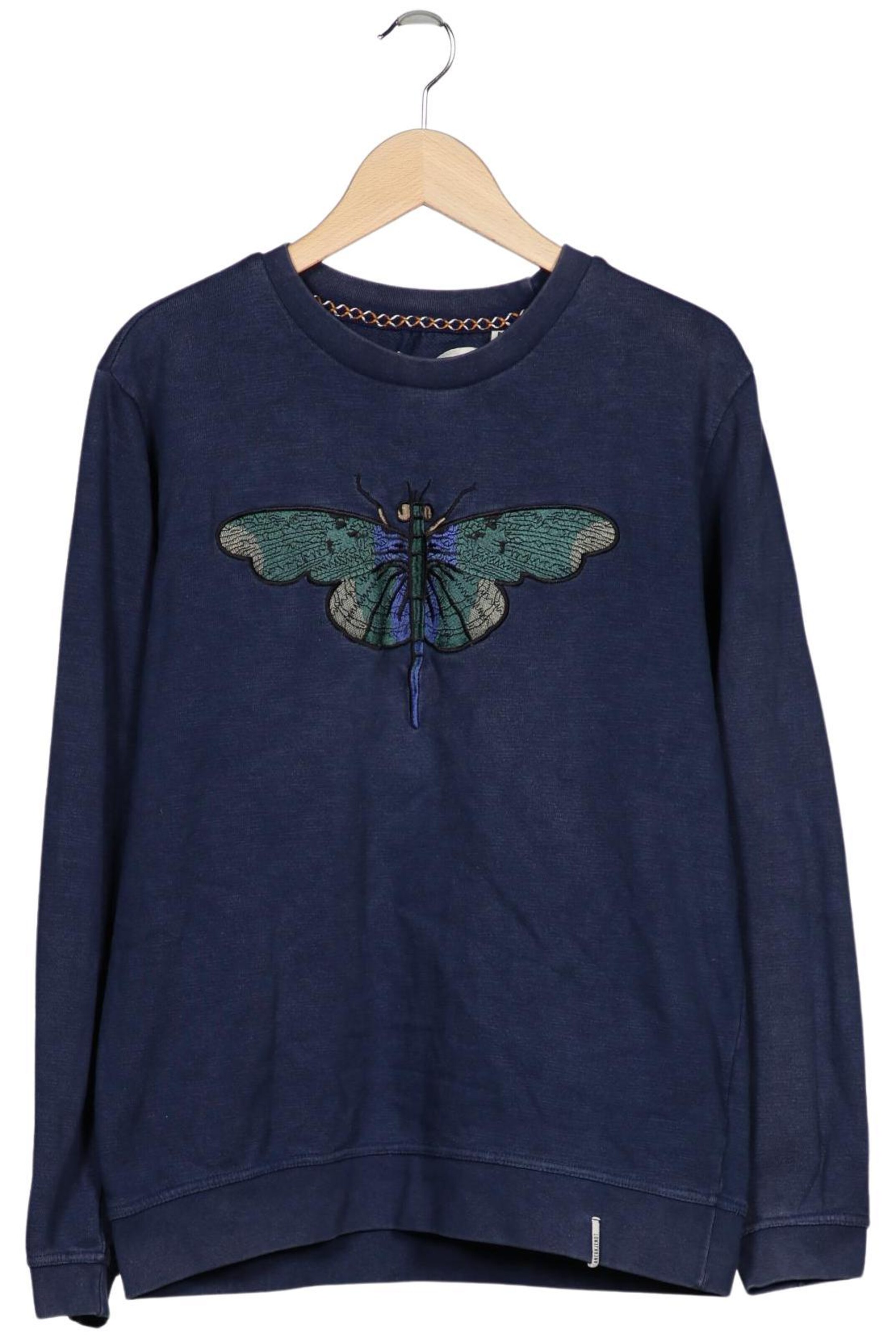 anerkjendt Sweatshirt & Zip-Up Hoodie in M in Blue: front