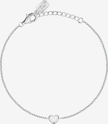 La Petite Story Armband in Silber: Vorderseite