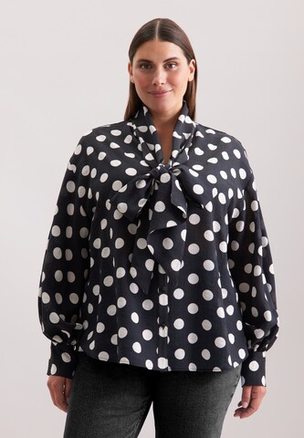 SEIDENSTICKER Blouse in Black: front