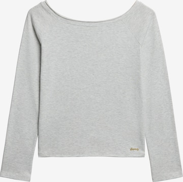 Superdry & Co Shirt 'Bardot' in Grijs: voorkant