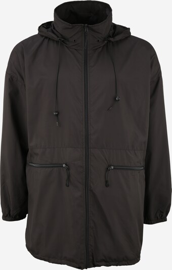 Geacă de primăvară-toamnă Urban Classics Plus Size pe negru, Vizualizare produs