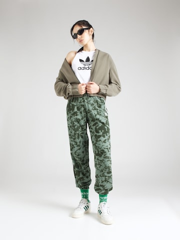ADIDAS ORIGINALS Tapered Trousers in Green