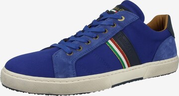 Baskets basses PANTOFOLA D'ORO en bleu : devant