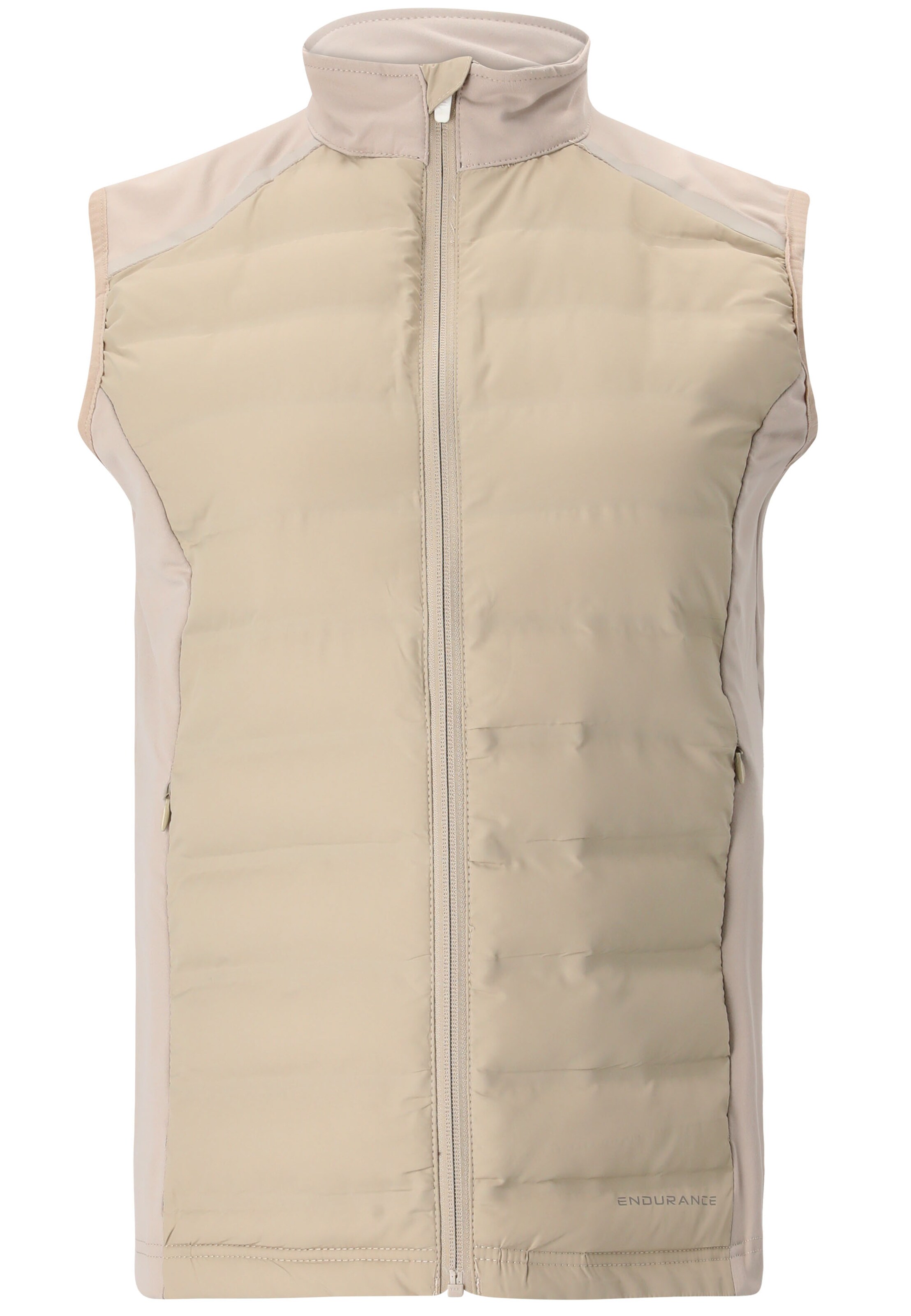 Gilet de sport 'Reitta' ENDURANCE en beige : devant