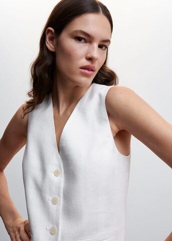 MANGO Vest 'watson' in White