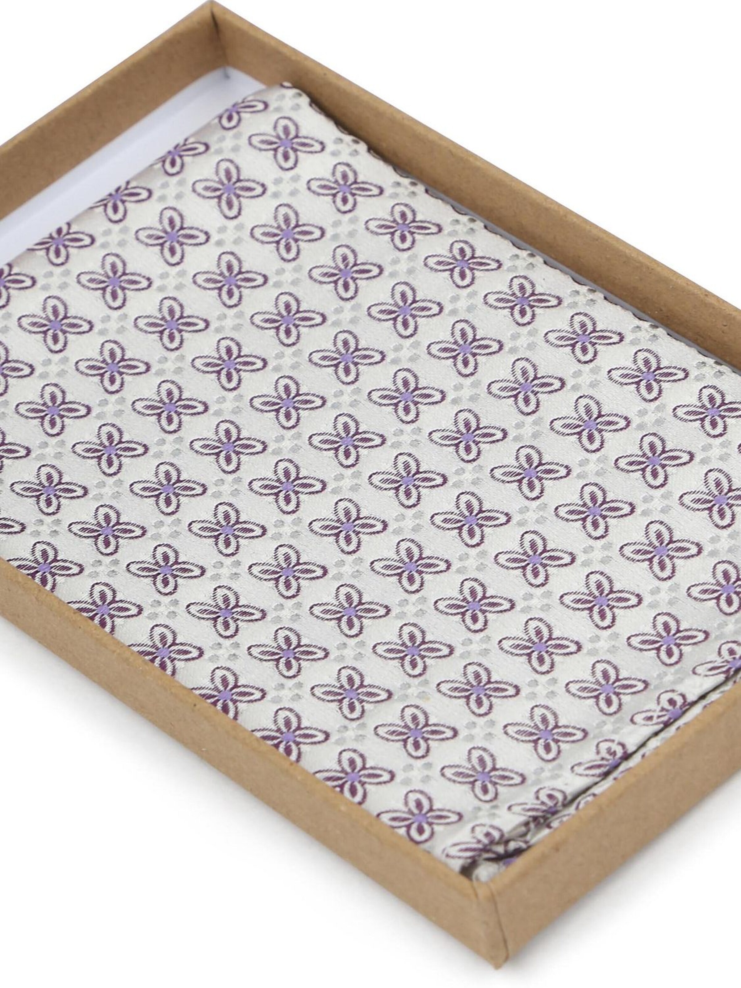 Suitable Pocket Square in White