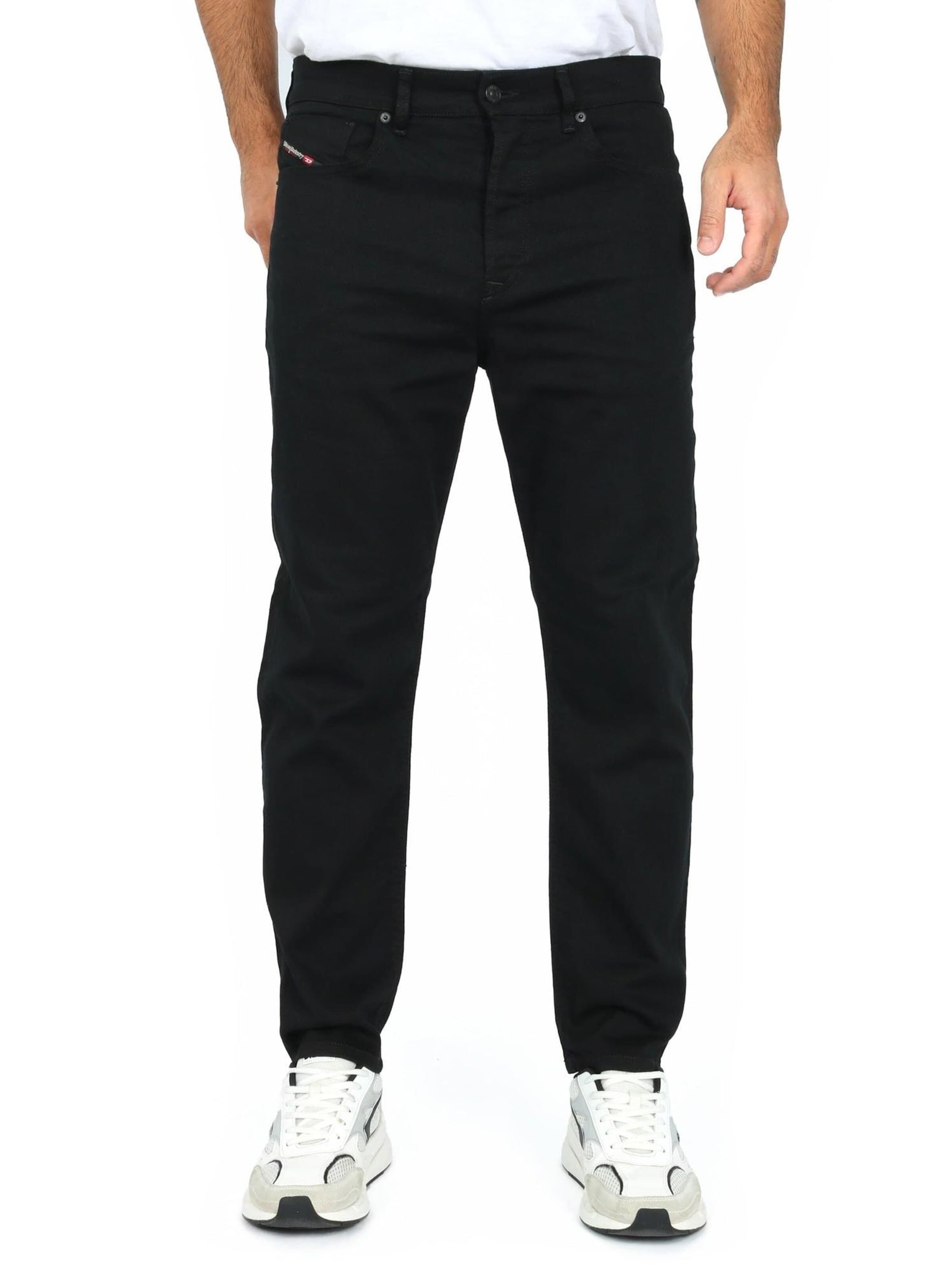 DIESEL - Regular Calças de ganga 'D-FINING' em preto: frente