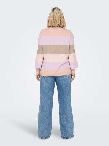 ONLY Carmakoma - Pullover 'DARIA' em mistura de cores