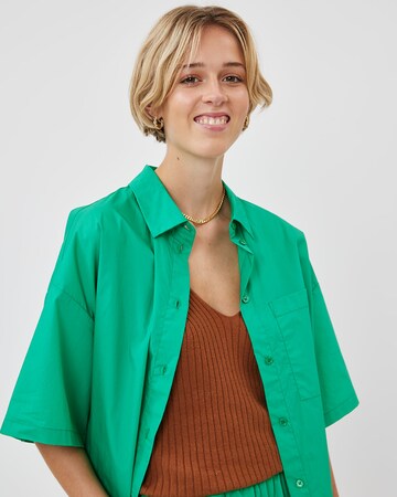 minimum - Blusa 'Vayaline' em verde