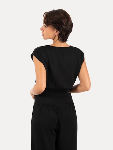 T-shirt ' Jorina ' Smilodox en noir