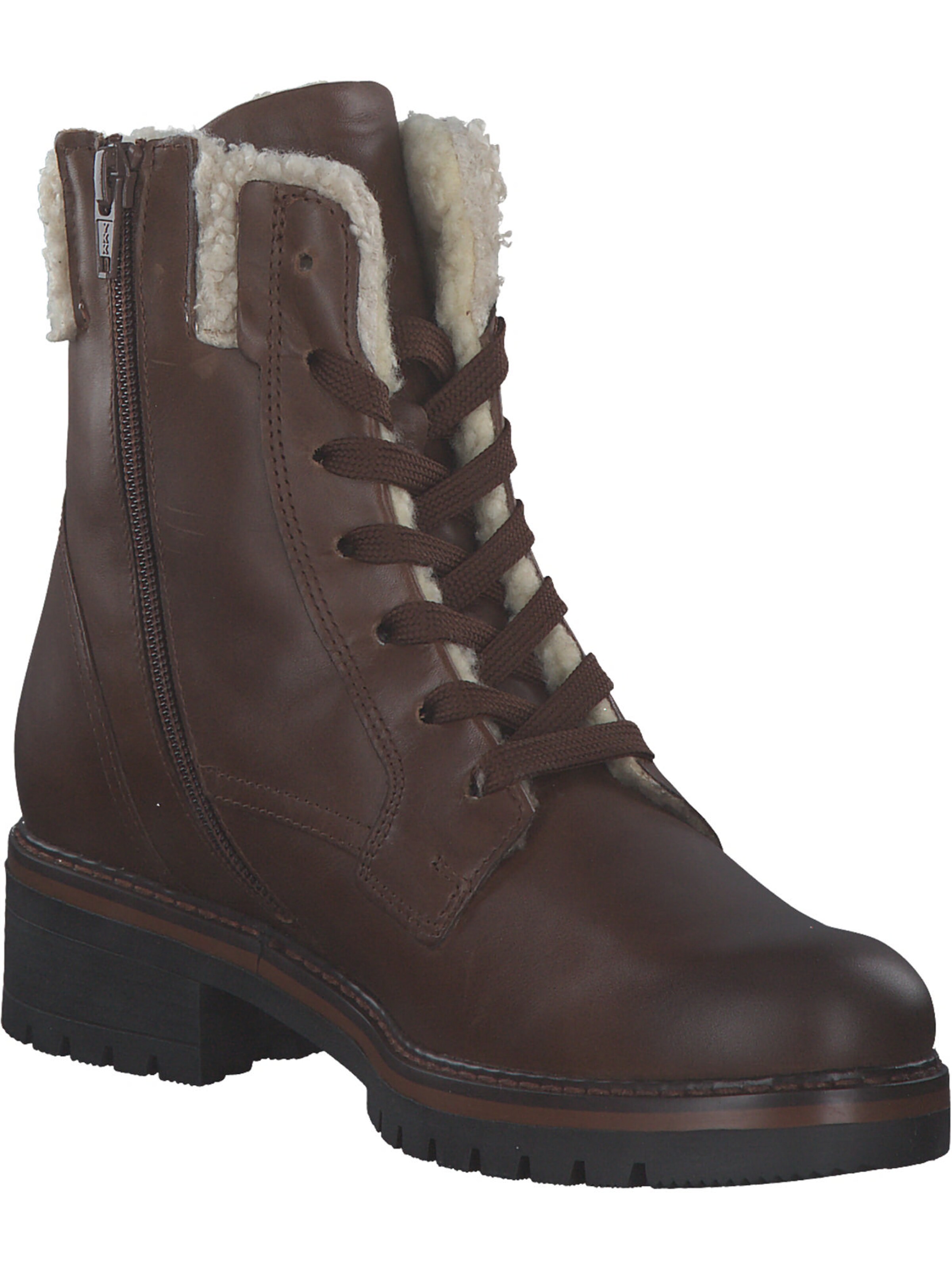 GABOR Schnürstiefelette in Braun