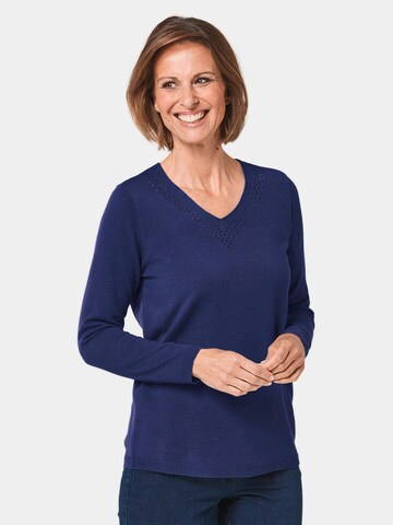 Pull-over Goldner en bleu : devant