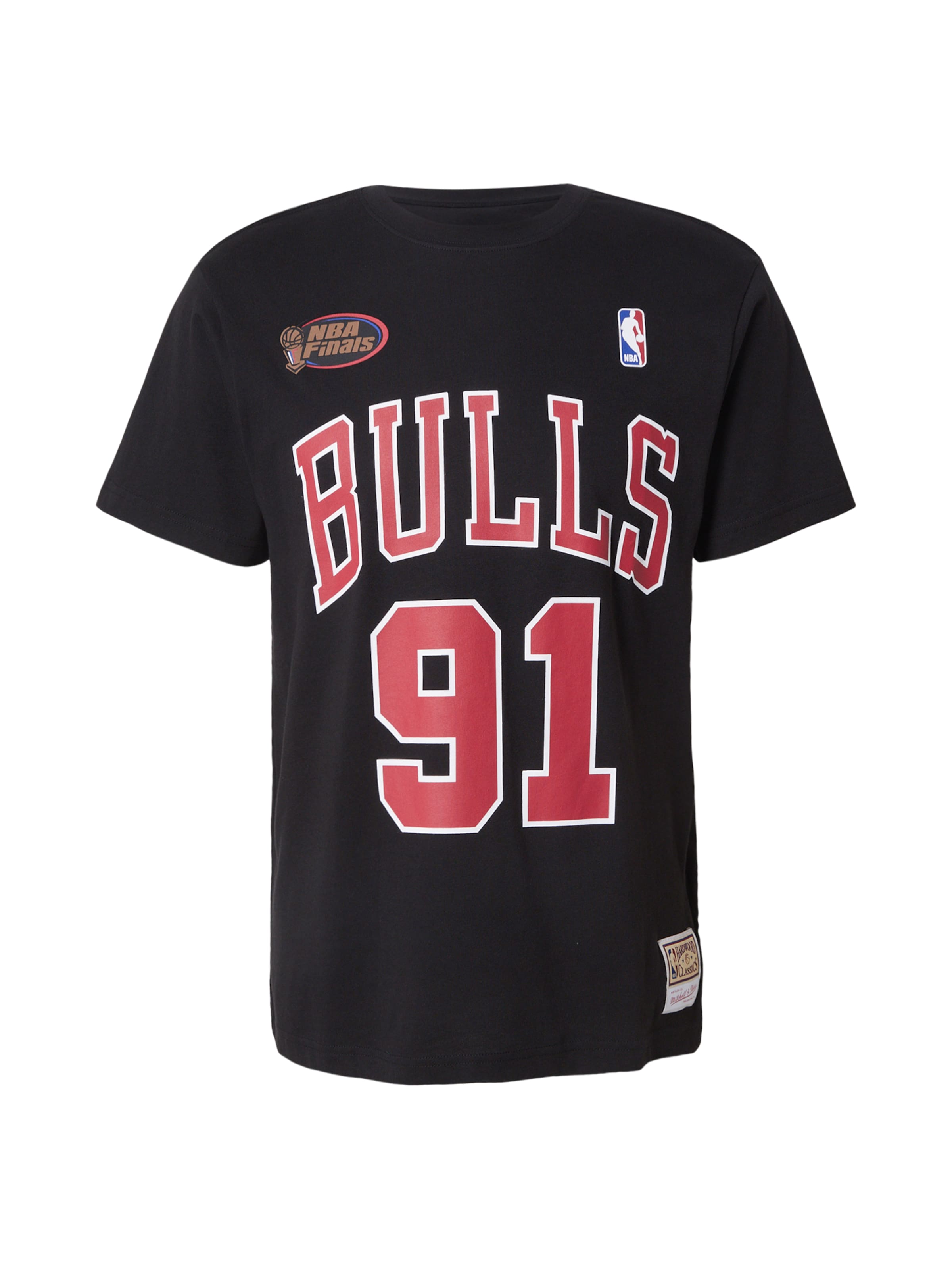 juoda Mitchell & Ness Marškinėliai 'NBA BULLS DENNIS RODMAN': priekis