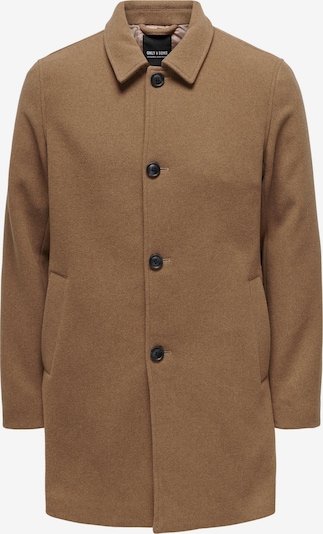 Only & Sons Ανοιξιάτικο και φθινοπωρινό παλτό 'ARTHUR' σε καμηλό, Άποψη προϊόντος