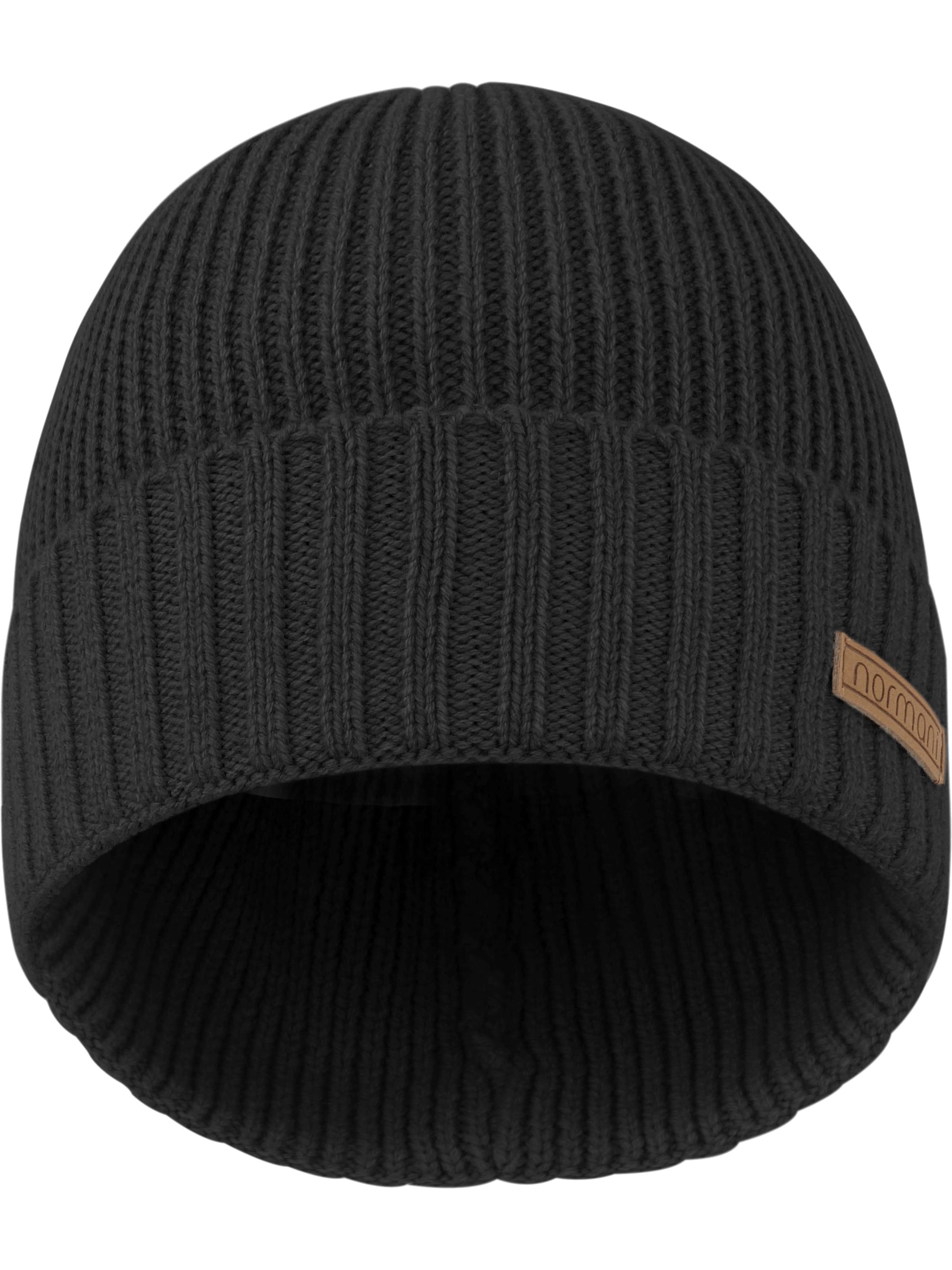 normani Beanie ' Yuma ' in Black