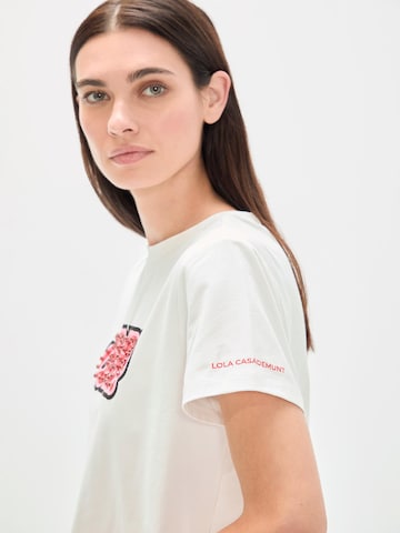 T-shirt Lola Casademunt en blanc