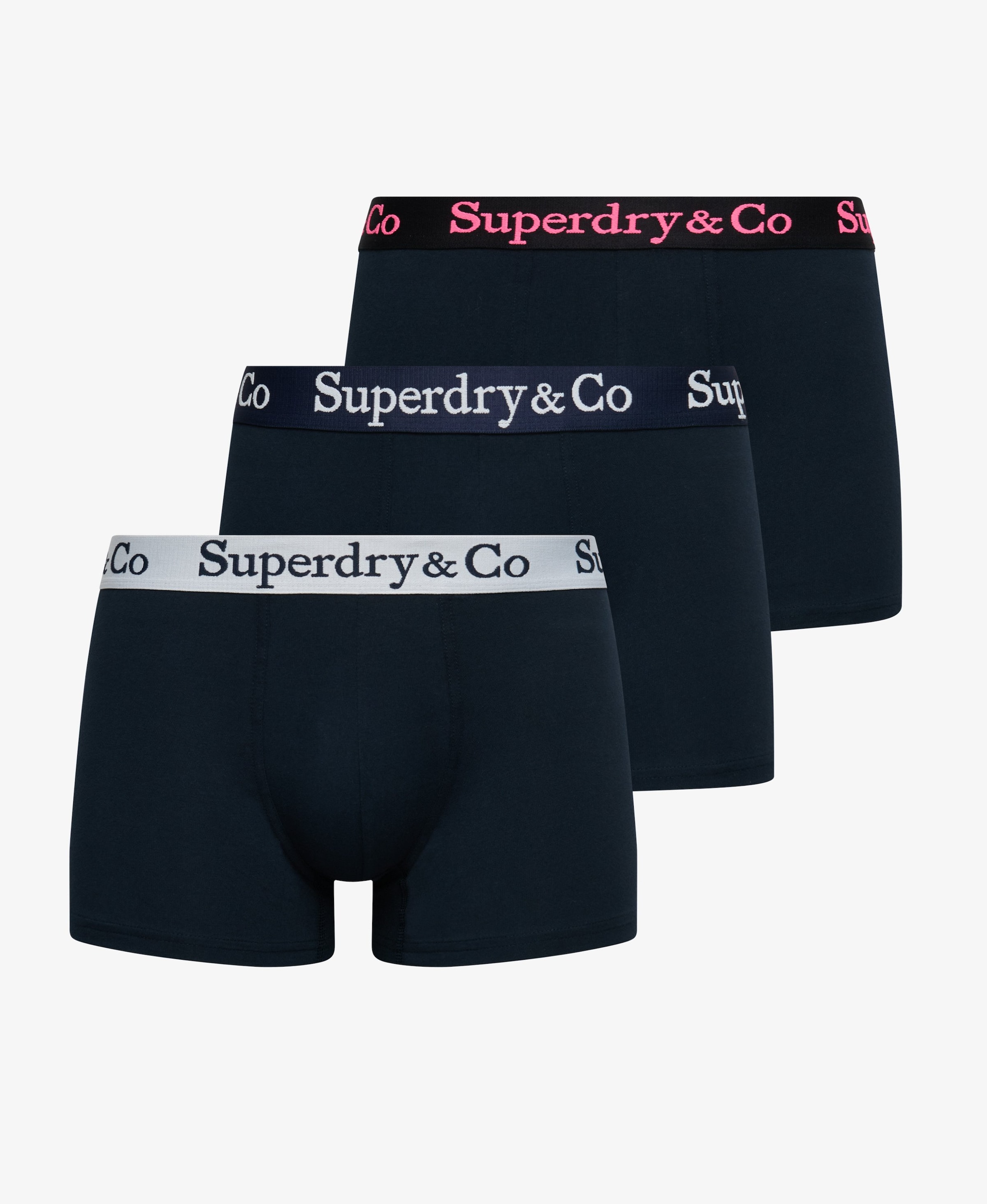 Superdry & Co Bokserki w kolorze niebieski: przód