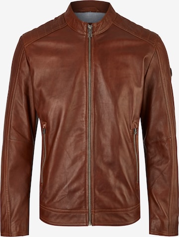 bugatti Between-Season Jacket in Brown: front