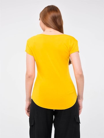 T-shirt 'Do It' HOME STORE en jaune
